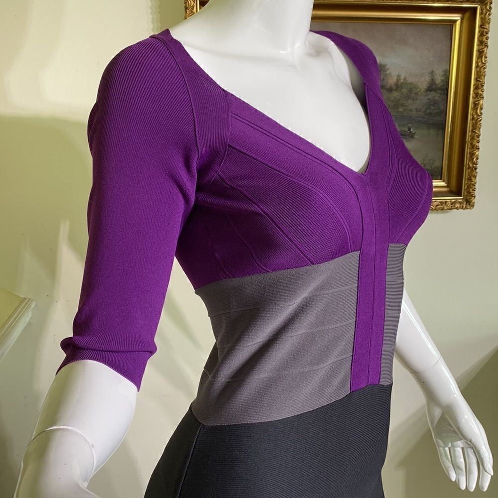 Sandra Angelozzi Bandage Body Contouring Dress - Picture 7 of 16